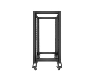 LANBERG Stojąca 19" 22U 600x800mm Open Rack (czarna) - 455667 - zdjęcie 2